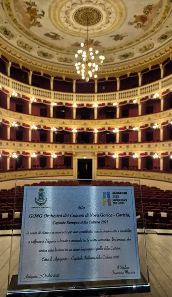 Posebna zahvala GONG Orchestri župana mesta Agrigento.