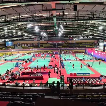 Mladi Mengšan na svetovnem tekmovanju v badmintonu