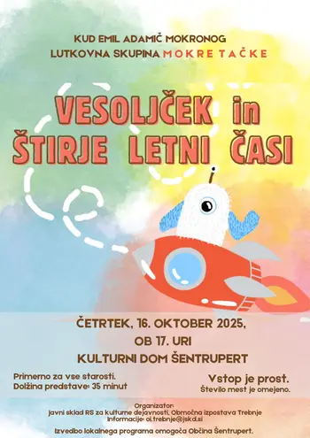 Lutkovna predstava Vesoljček in štirje letni časi