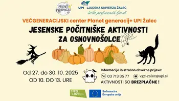 Jesenske počitniške aktivnosti: Digi ustvarjalna delavnica
