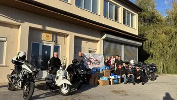 Motoristi ponovno obiskali Rdeči križ Ajdovščina