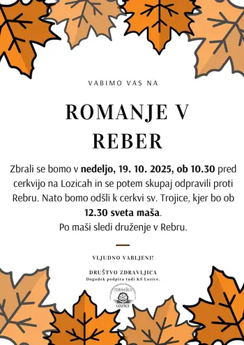 Romanje v Reber