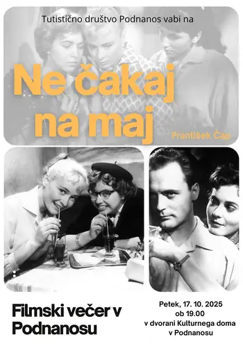 Filmski večer: Ne čakaj na maj