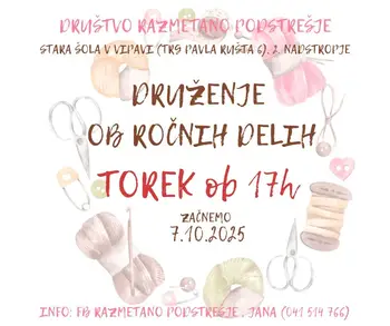Druženje ob ročnih delih