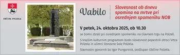 Komemoracija pri osrednjem spomeniku NOB na Polzeli
