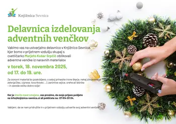 Delavnica izdelave adventnih venčkov 