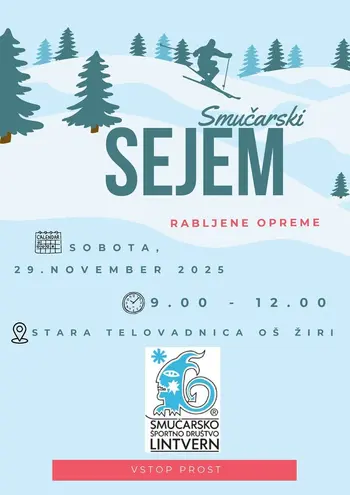 SMUČARSKI SEJEM, SOBOTA 29. 11. 2025