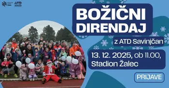 BOŽIČNI DIRENDAJ Z ATD SAVINJČAN