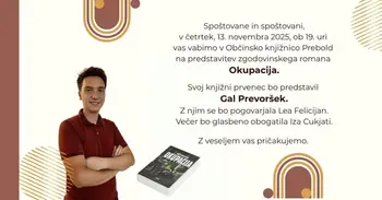 Predstavitev knjige Gala Prevorška