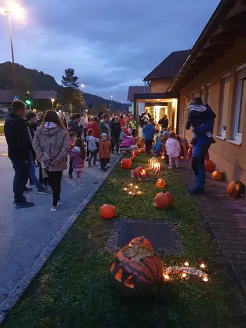 Bučijada v vrtcu ponovno polepšala jesenski večer