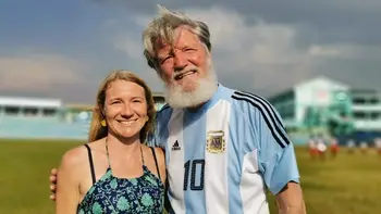 Pedro Opeka in Anja Kovačič
