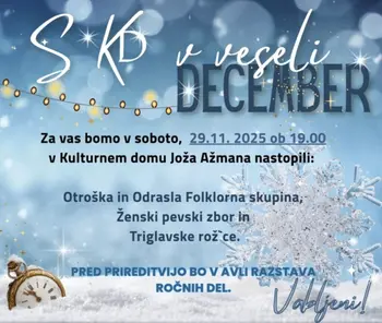 S KD Bohinj v veseli december