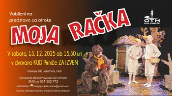 MOJA RAČKA, predstava za otroke