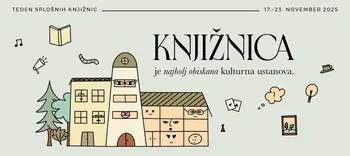 Teden splošnih knjižnic - brezplačen vpis