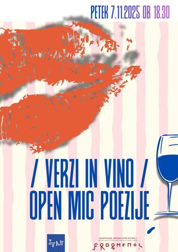 Versus vinum/ verzi in vino / open mic poezije 