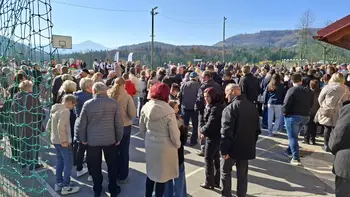 Zahvalna Martinova nedelja v Šmartnem v Rožni dolini.