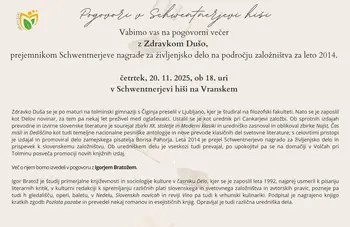 Pogovori v Schwentnerjevi hiši