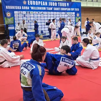 Judo klub Ippon Kamnik uspešno nastopil na kadetskem evropskem pokalu v Kranjski Gori