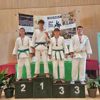 Judoisti na tekmovanju Nagaoka 2025 uvrstil na ekipno 2. mesto