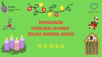 Predpraznična ustvarjalna delavnica - adventni venčki
