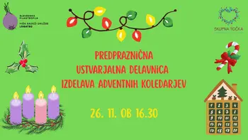 Predpraznična ustvarjalna delavnica - adventni koledarji