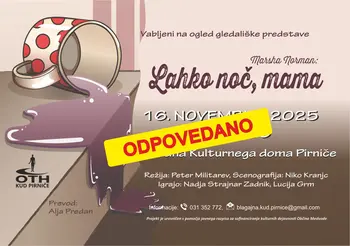 Ponovitev: LAHKO NOČ, MAMA - ODPOVEDANO!