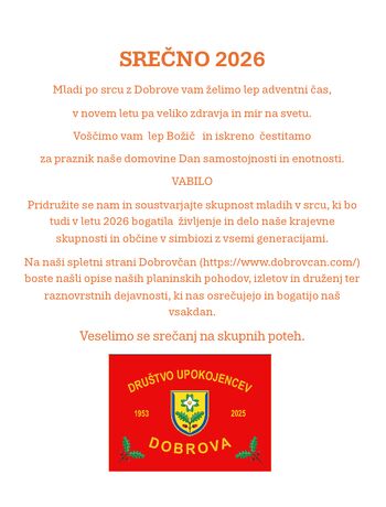 Srečno 2026