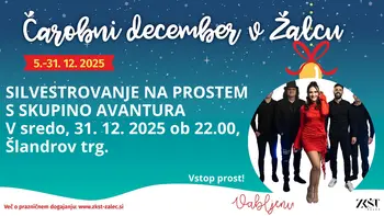 Čarobni december v Žalcu: Silvestrovanje na prostem s skupino Avantura