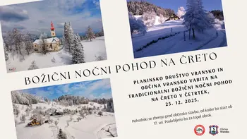 Božični nočni pohod na Čreto