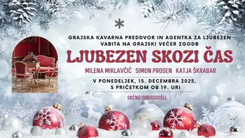 Pogovorni večer: Ljubezen skozi čas (Milena Miklavčič, Simon Prosen, Katja Škrabar)