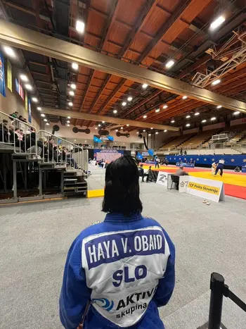 HAYA VEINHANDL OBAID Z ZGODOVINSKIM DOSEŽKOM ZA JUDO KLUB IPPON KAMNIK