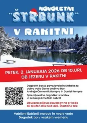 Novoletni štrbunk na Rakitni