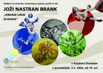 Joži Nastran Brank, Gibanje linije in barve, razstava slik in grafik