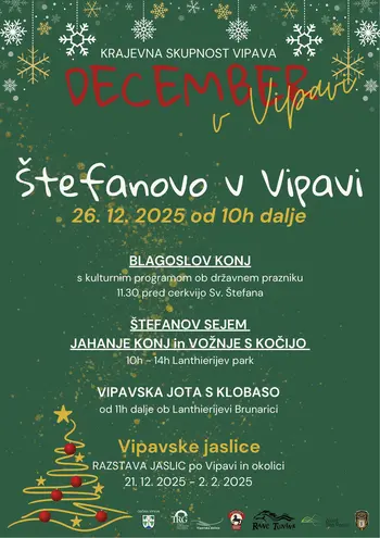 December v Vipavi: Štefanovo 
