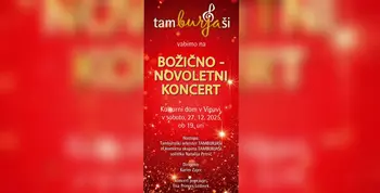 BOŽIČNO - NOVOLETNI KONCERT TAMBURJAŠEV 