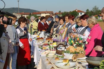 Snemanje oddaje Dobro jutro v Občini Miren-Kostanjevica
