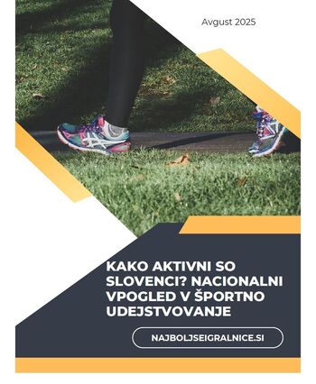 Športna aktivnost Slovencev - Poročilo nacionalne ankete Športna aktivnost Slovencev - Poročilo nacionalne ankete