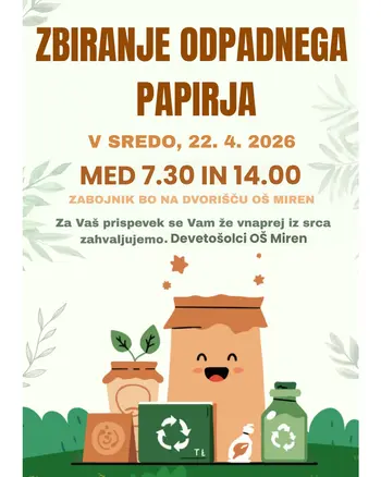 Zbiranje odpadnega papirja Zbiranje odpadnega papirja