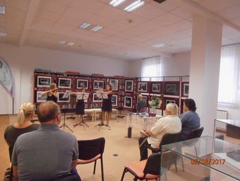 Otvoritev fotografske razstave Dddr. Evgena Bavčar-ja