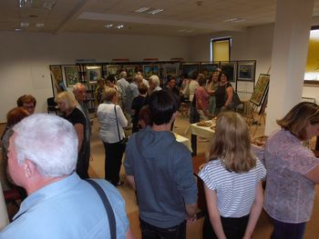 Otvoritev likovne razstave Tanje Hari Vidmar in predstavitev društva ILCO