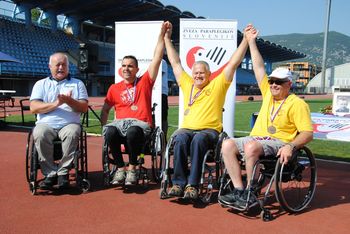 Uspešen zaključek atletske sezone za koroške paraplegike