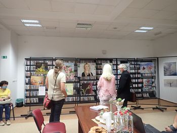 Otvoritev razstave slik Jožice Kamenik