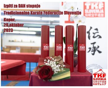 Karate društvo YOSHITAKA ima novega mojstra