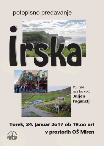 potopisno predavanje IRSKA