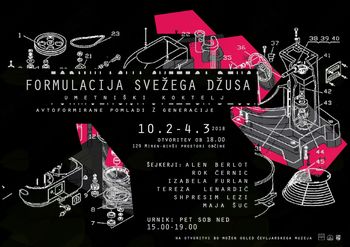 Razstava mladih umetnikov: FORMULACIJA SVEŽEGA DŽUSA