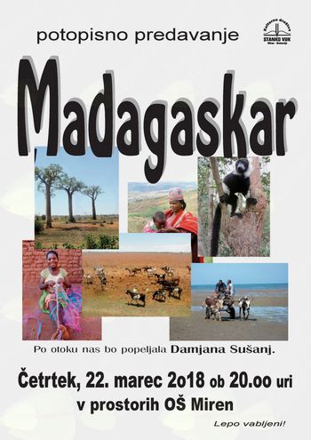 potopisno predavanje MADAGASKAR