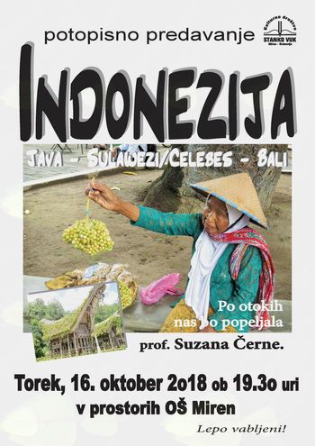 Potopisno predavanje INDONEZIJA