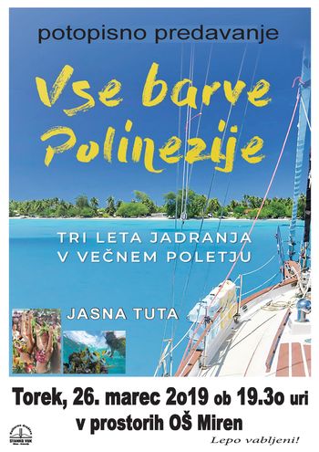 Potopisno predavanje VSE BARVE POLINEZIJE