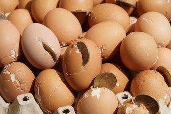 Tradicija ciljanja pirhov v Mirnu se nadaljuje