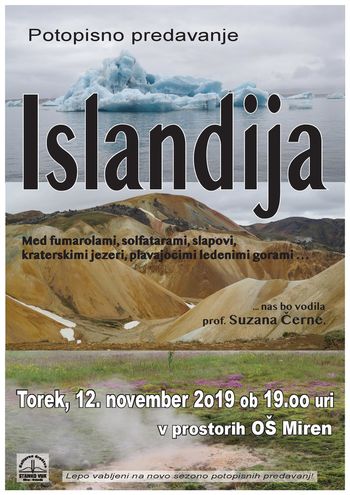 Potopisno predavanje ISLANDIJA